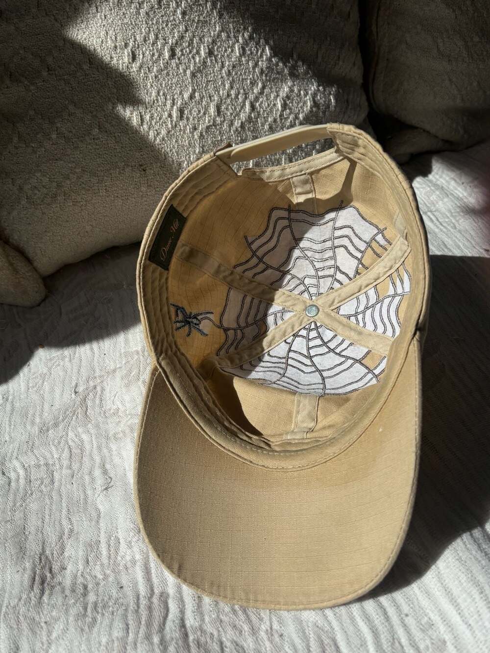 Dime Spider Low Pro Cap Beige Embroidered - Picture 10 of 10